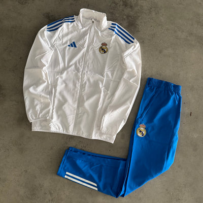 Tuta Adidas Real Madrid Bianco/Blu