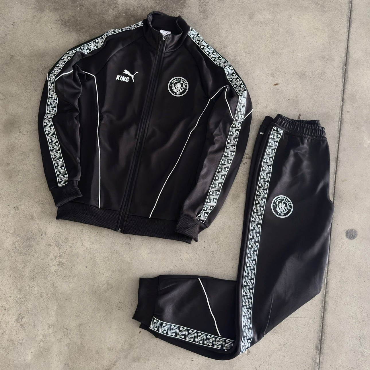 Tuta Puma King Manchester City Nero