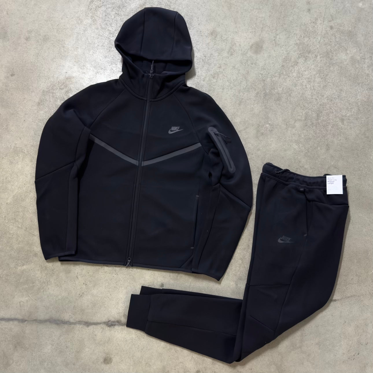 Tuta Nike Tech Fleece Nero