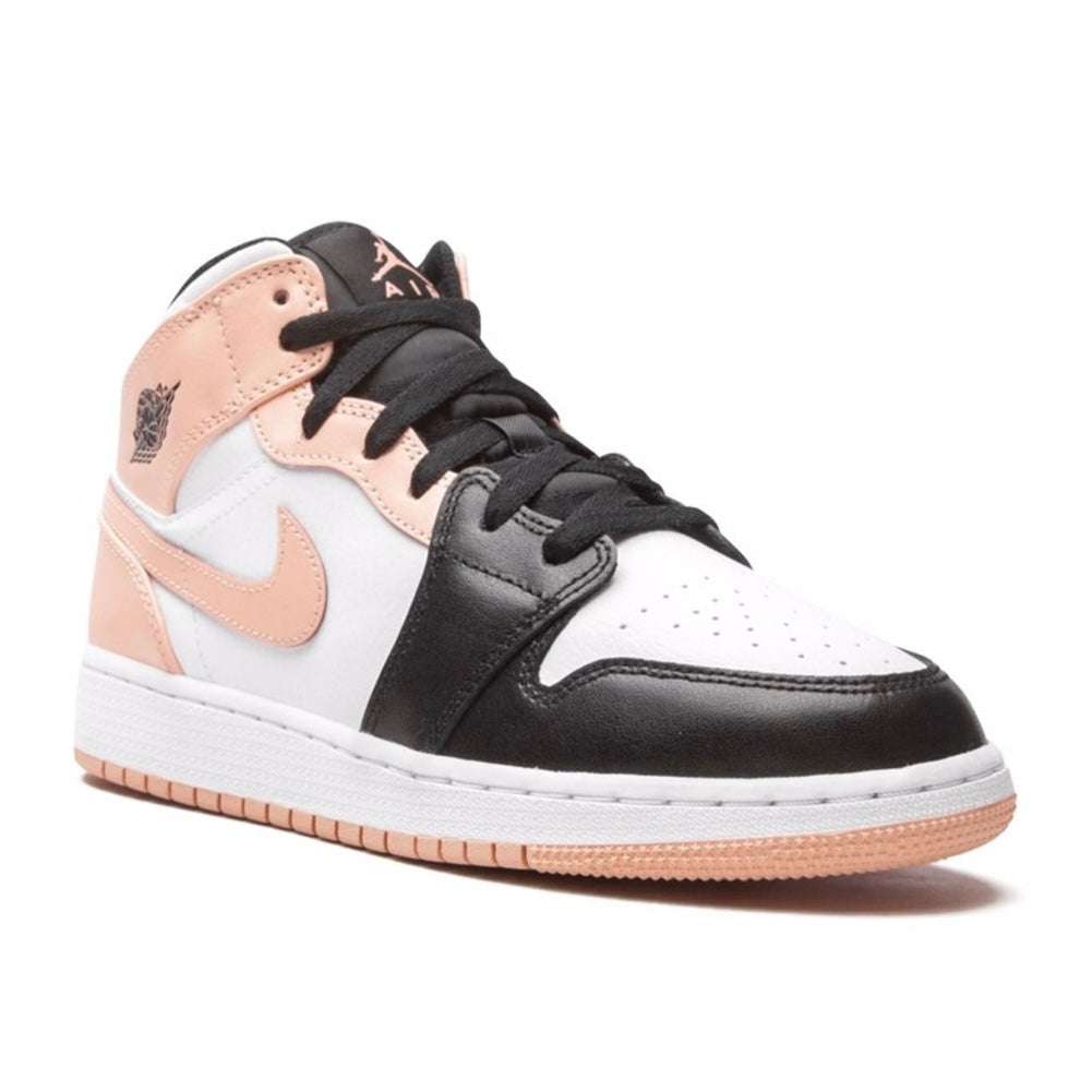 Air Jordan 1 Mid Arctic Orange Black Toe