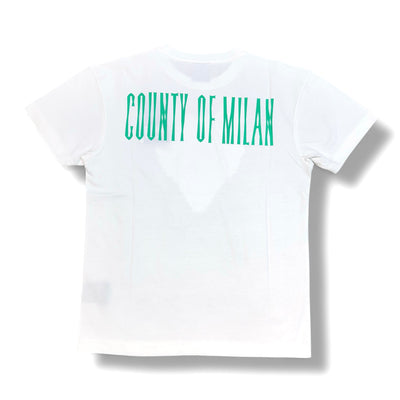 T-shirt County Of Milan Bianco 047