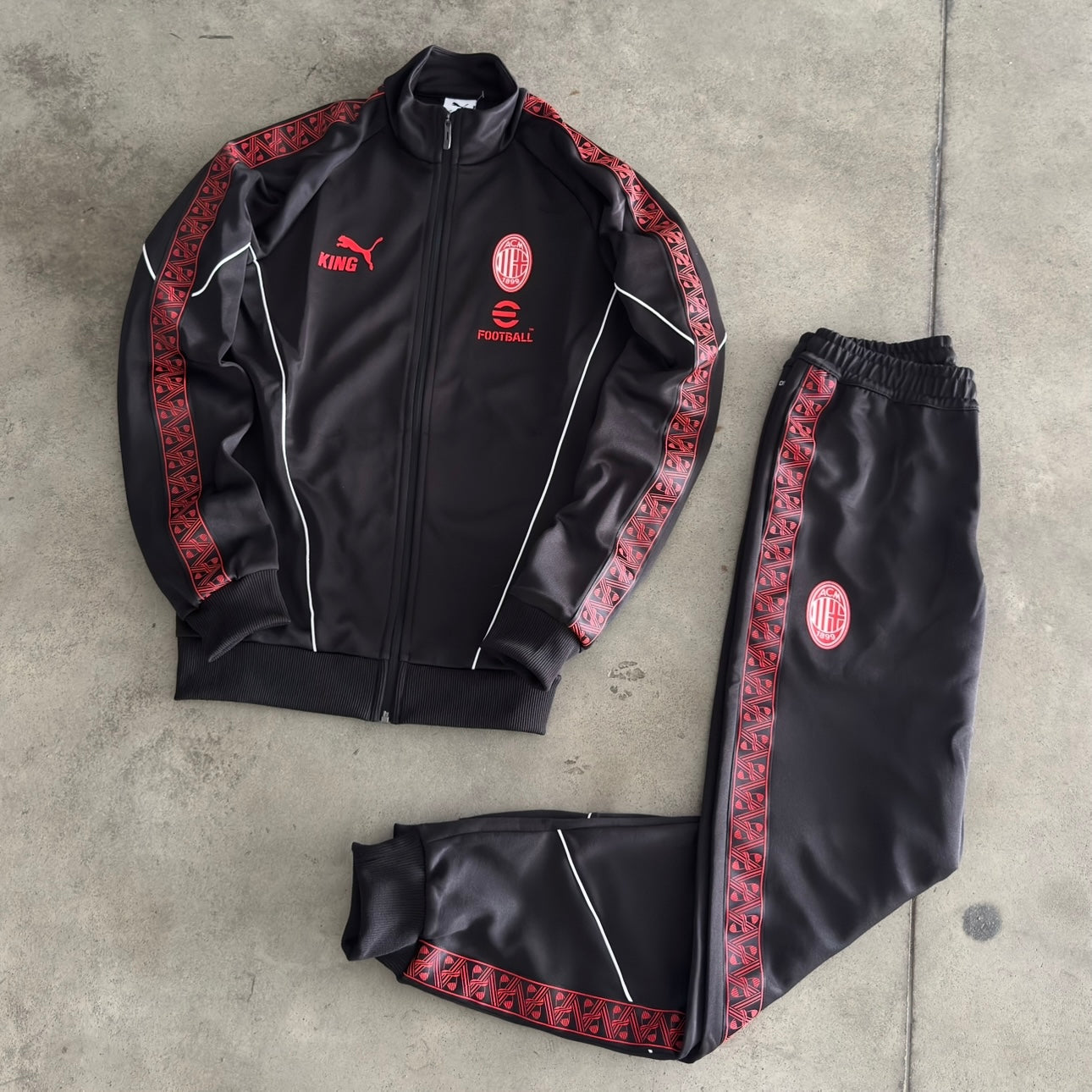 Tuta Puma King Milan Nero