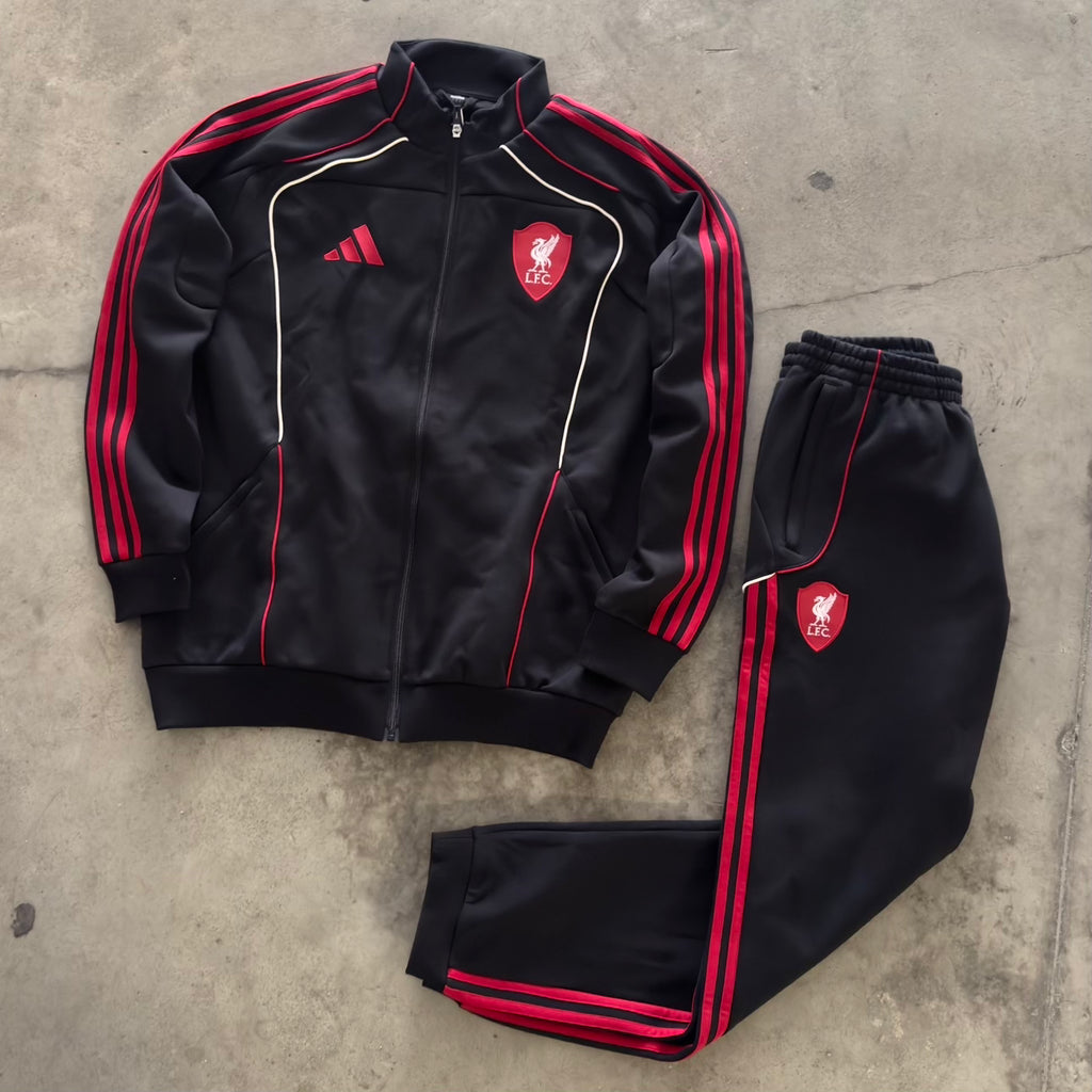 Tuta Adidas Liverpool 2026 con Zip Felpato