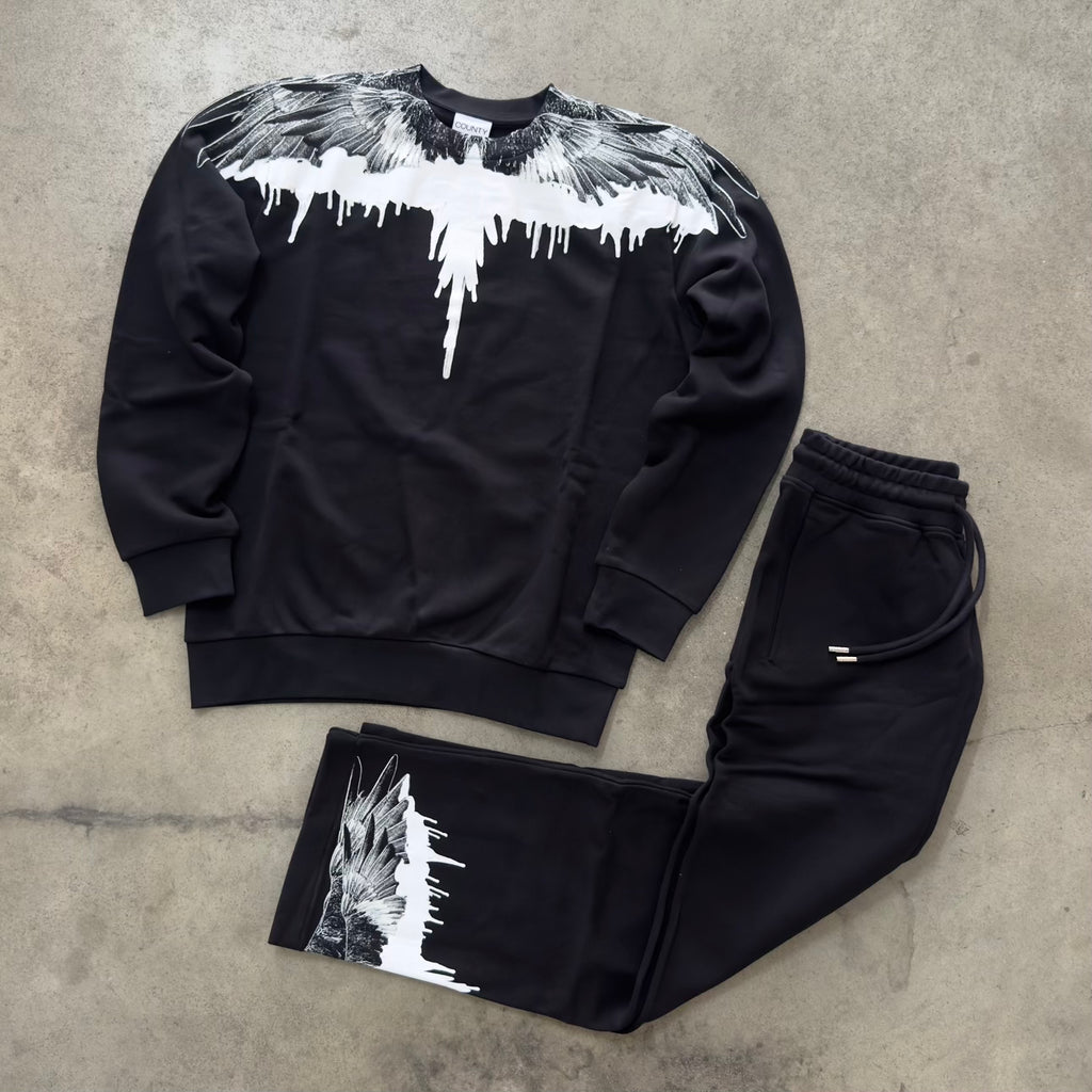 Tuta Marcelo Burlon 2027 Nero 082