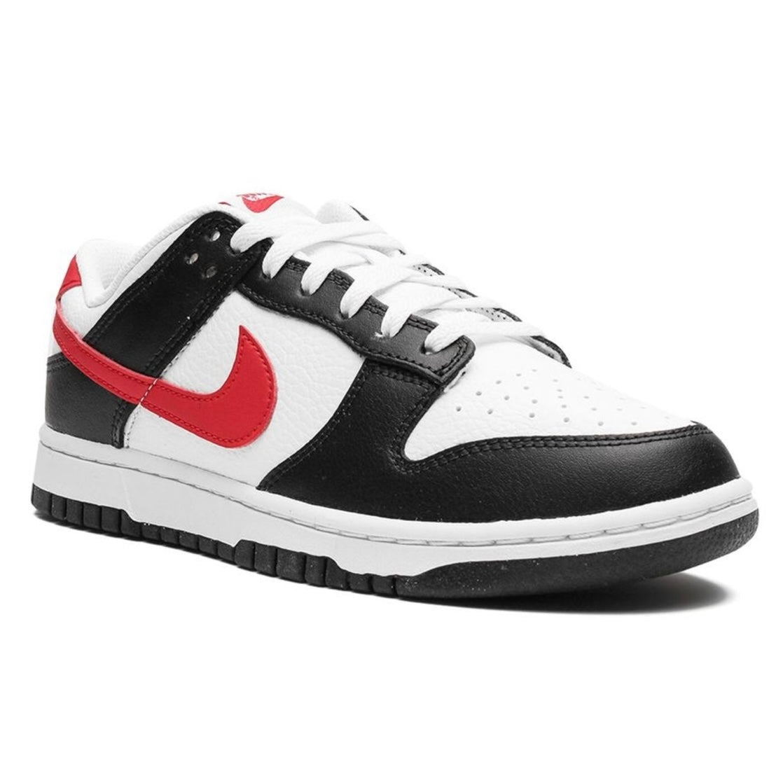 Nike Dunk Low Retro Red Swoosh Panda