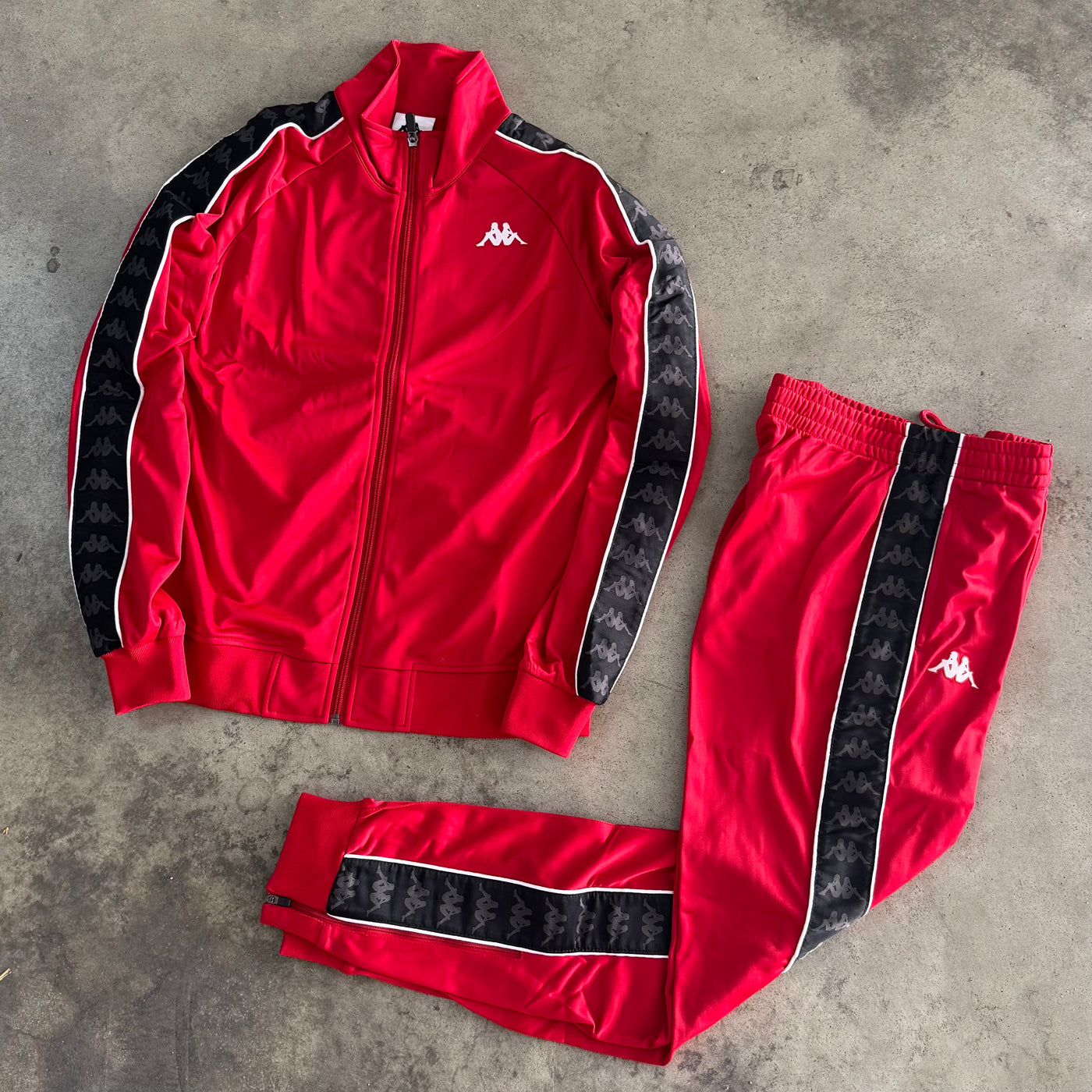 Tuta Kappa Anniston Rosso Racing