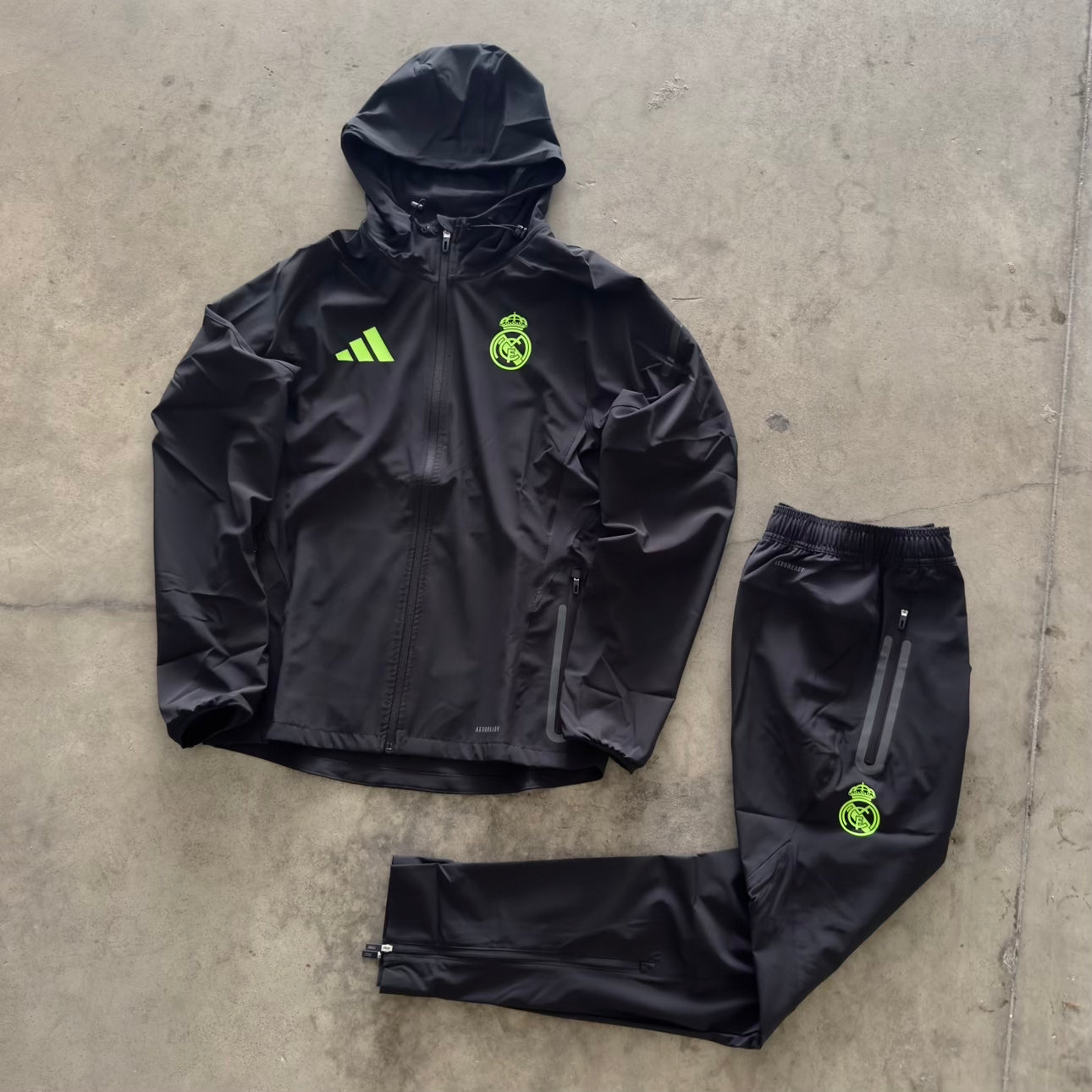 Tuta Adidas Tech Real Madrid Nero