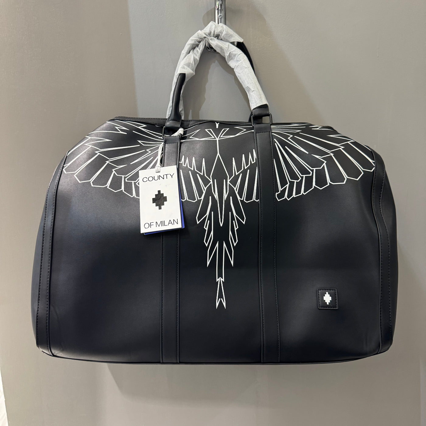 Valigia Marcelo Burlon XXL Nero/Bianco 131