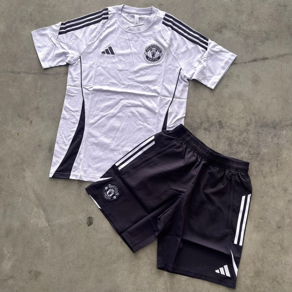 Outfit Adidas Manchester United Viola/Blu