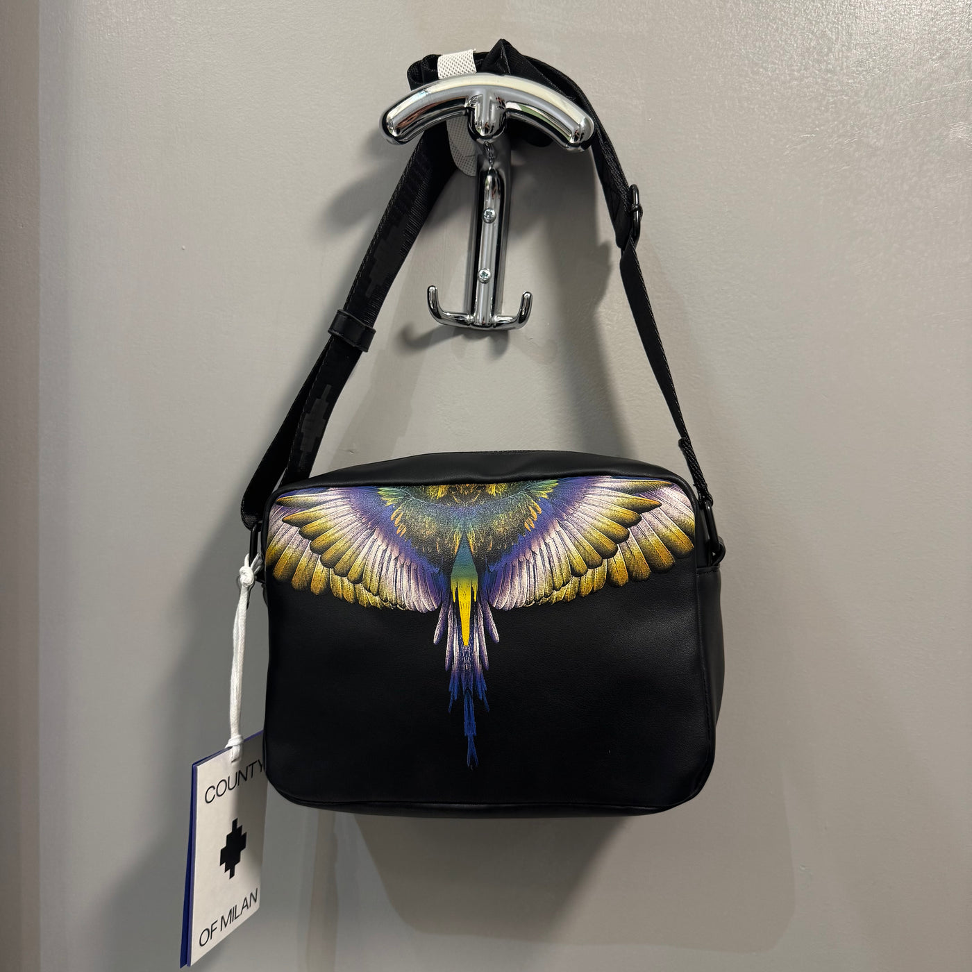 Pochette Marcelo Burlon Nero/Blu 147