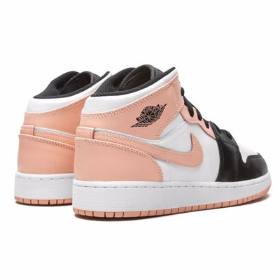 Air Jordan 1 Mid Arctic Orange Black Toe