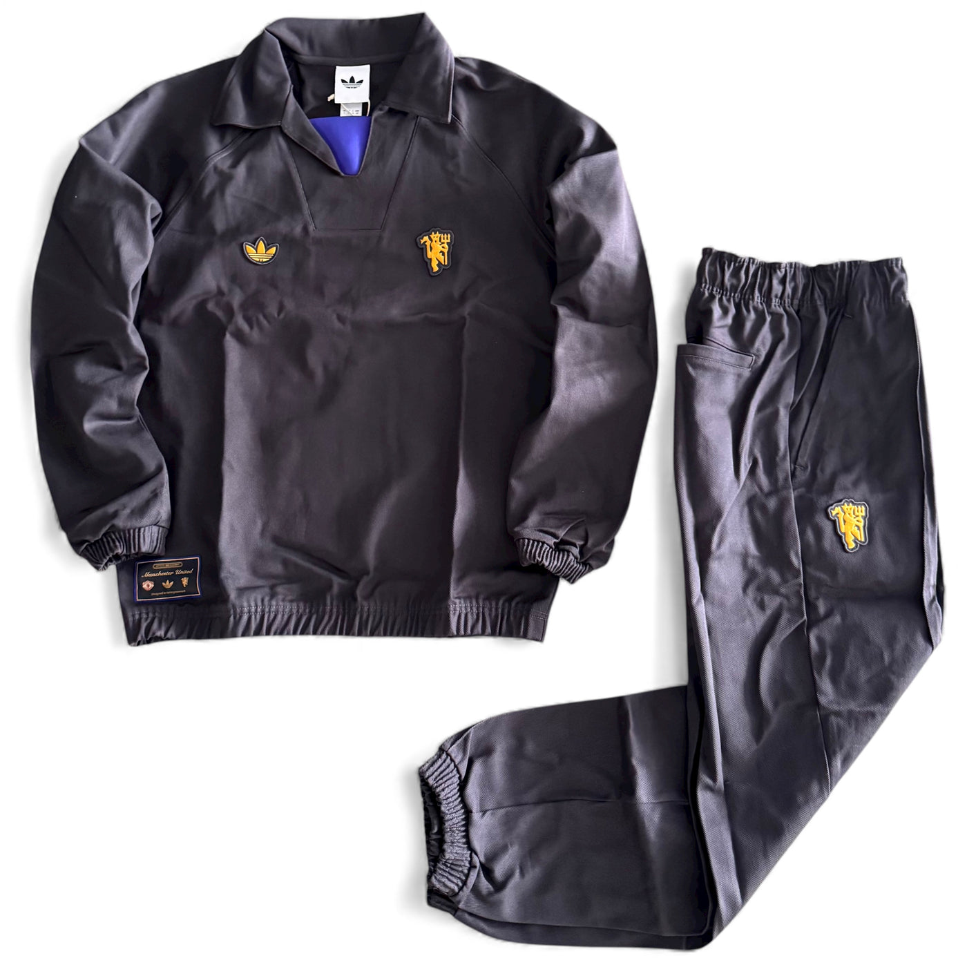 Tuta Adidas Manchester United Icon Drill Nero