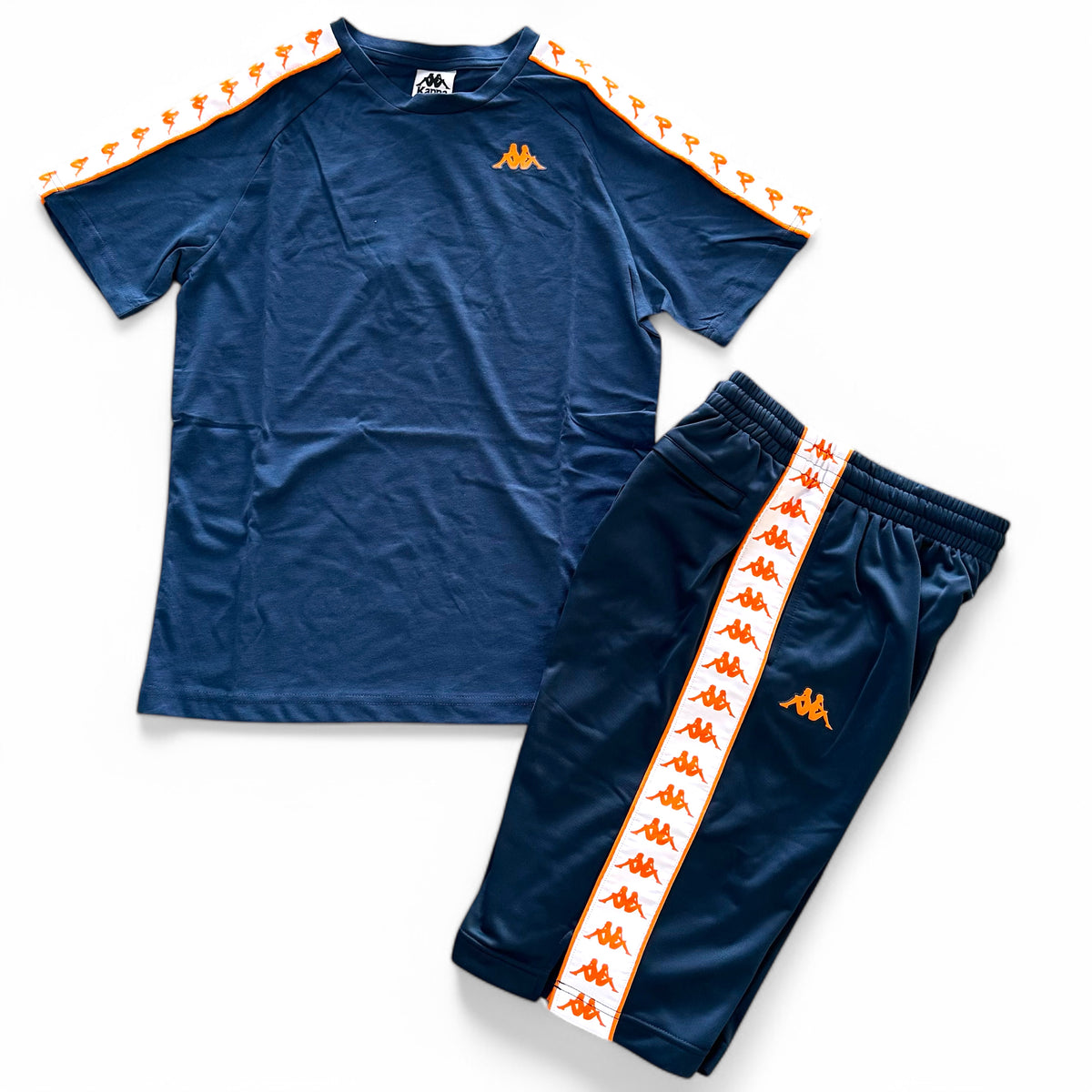 Outfit Kappa Coen Blu/Arancione