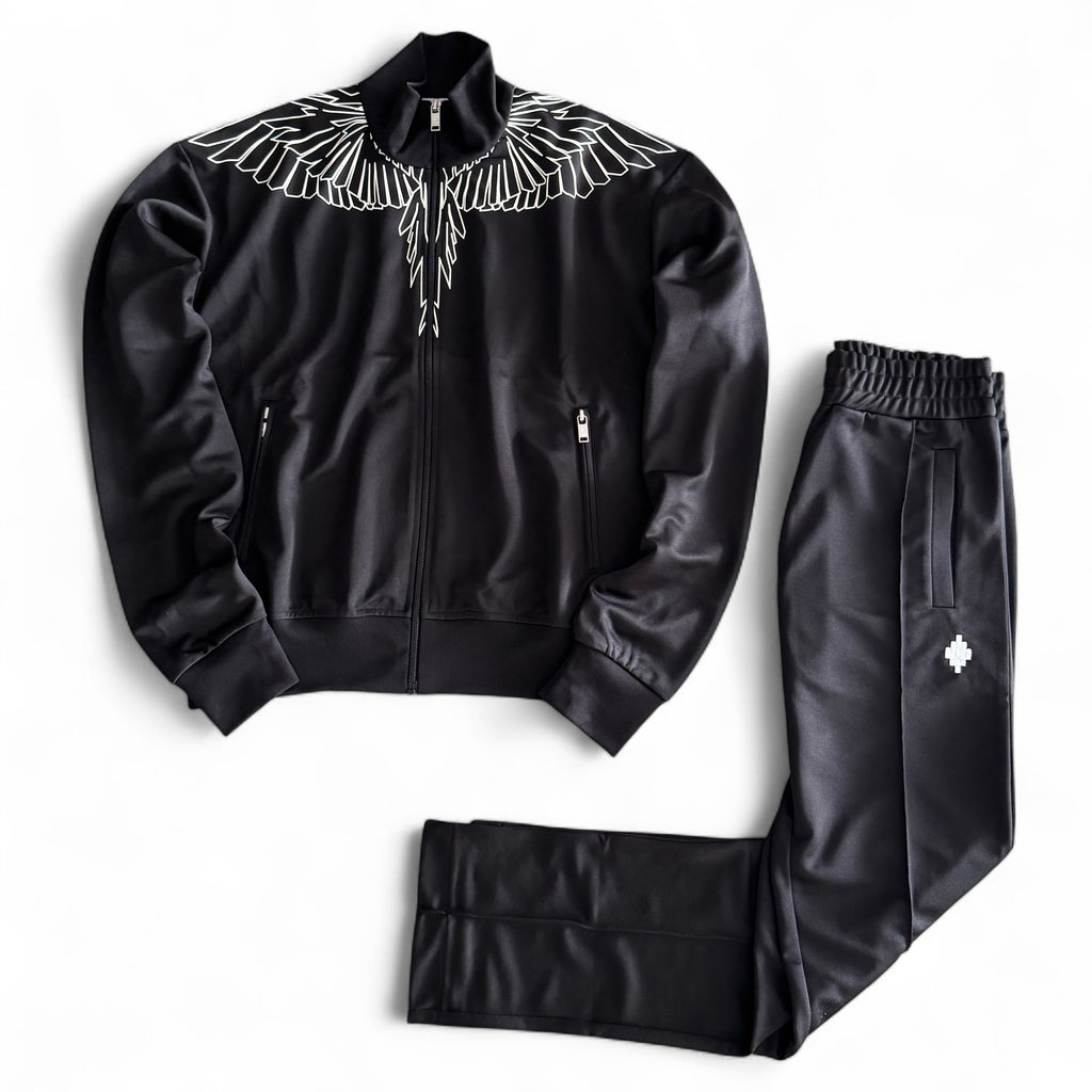 Tuta Marcelo Burlon Nero Triacetato 020