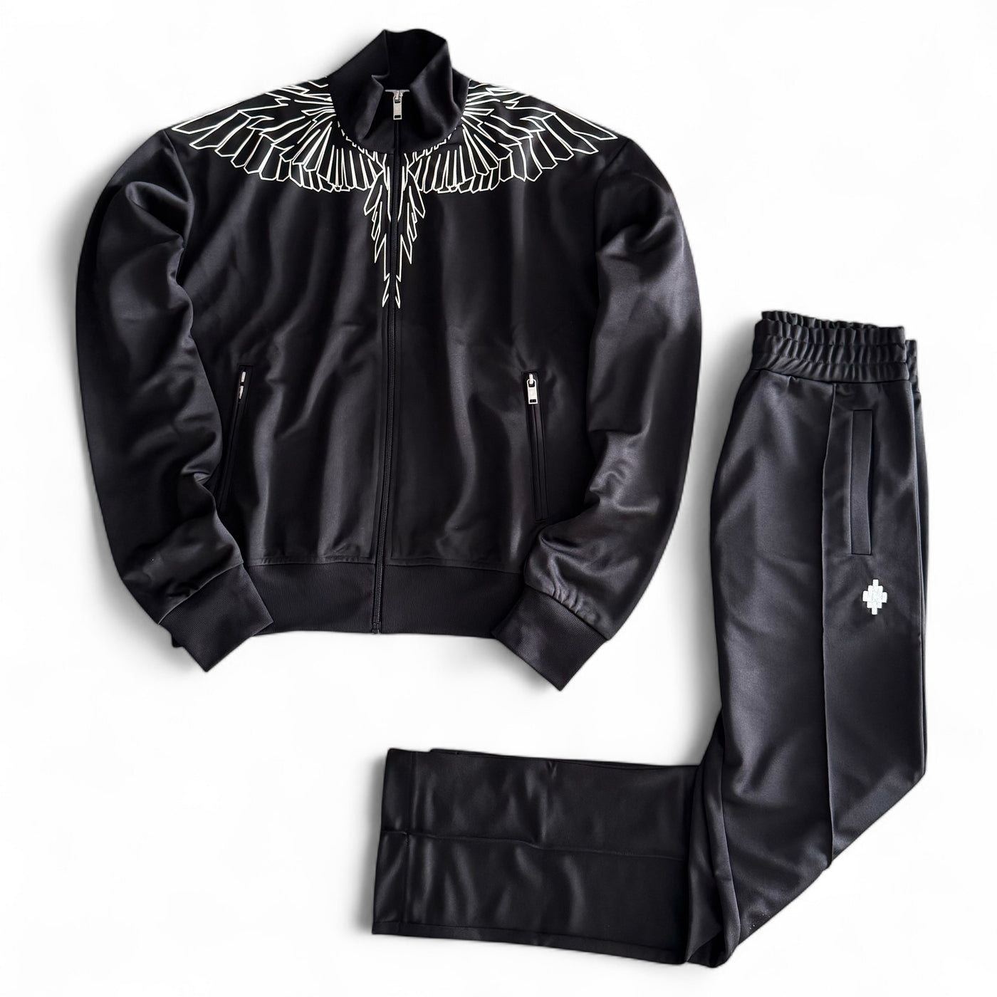 Tuta Marcelo Burlon Nero Triacetato 020