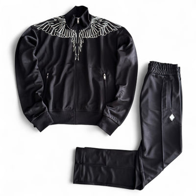 Tuta Marcelo Burlon Nero Triacetato 020