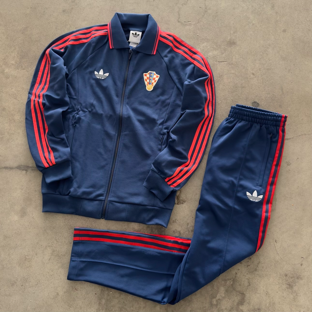 Tuta Adidas Croazia Anthem Blu