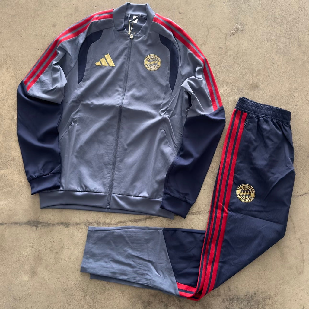 Tuta Adidas Bayern Monaco Microfibra Blu