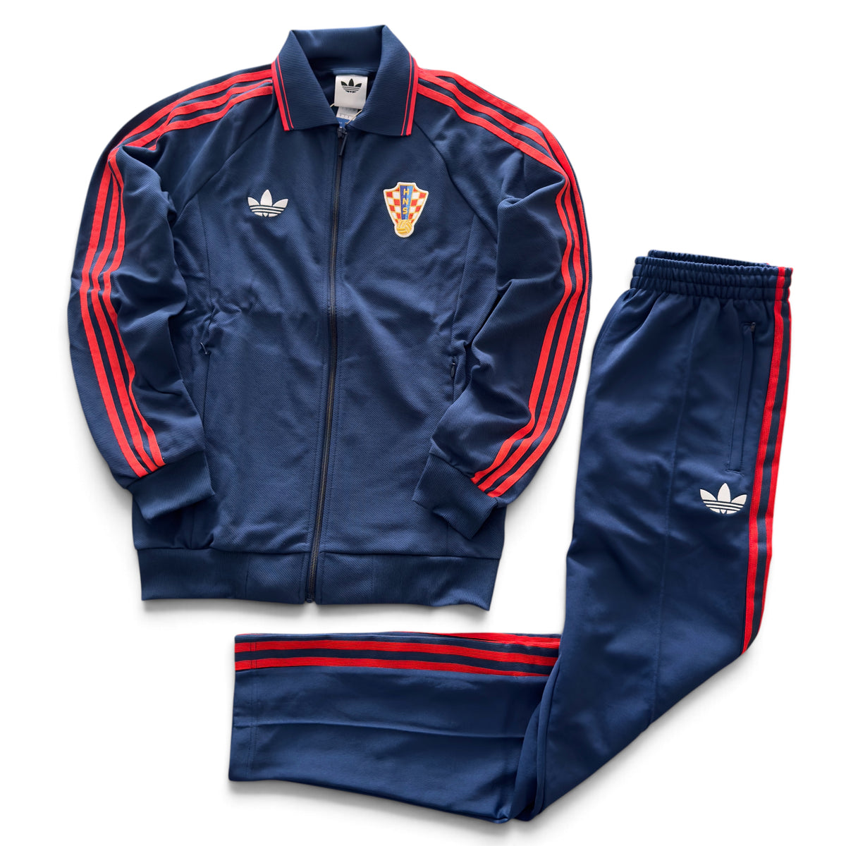 Tuta Adidas Croazia Anthem Blu