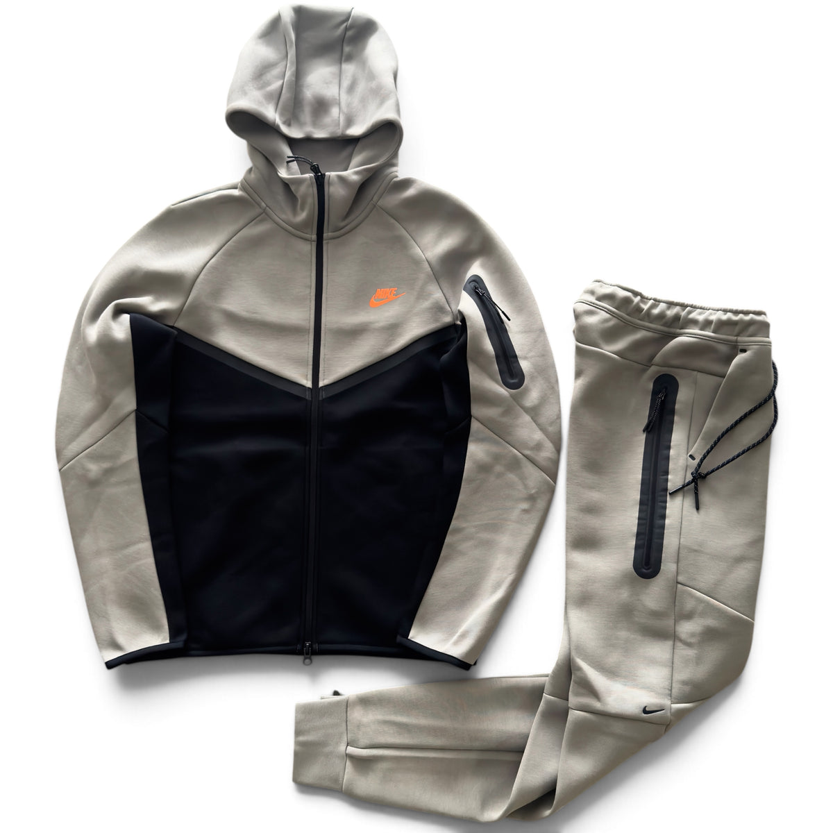 Tuta Nike Tech Fleece Verde scuro