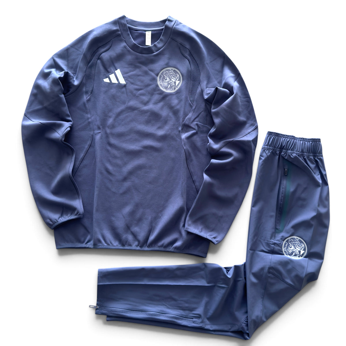 Tuta Adidas Ajax in Cotone Blu