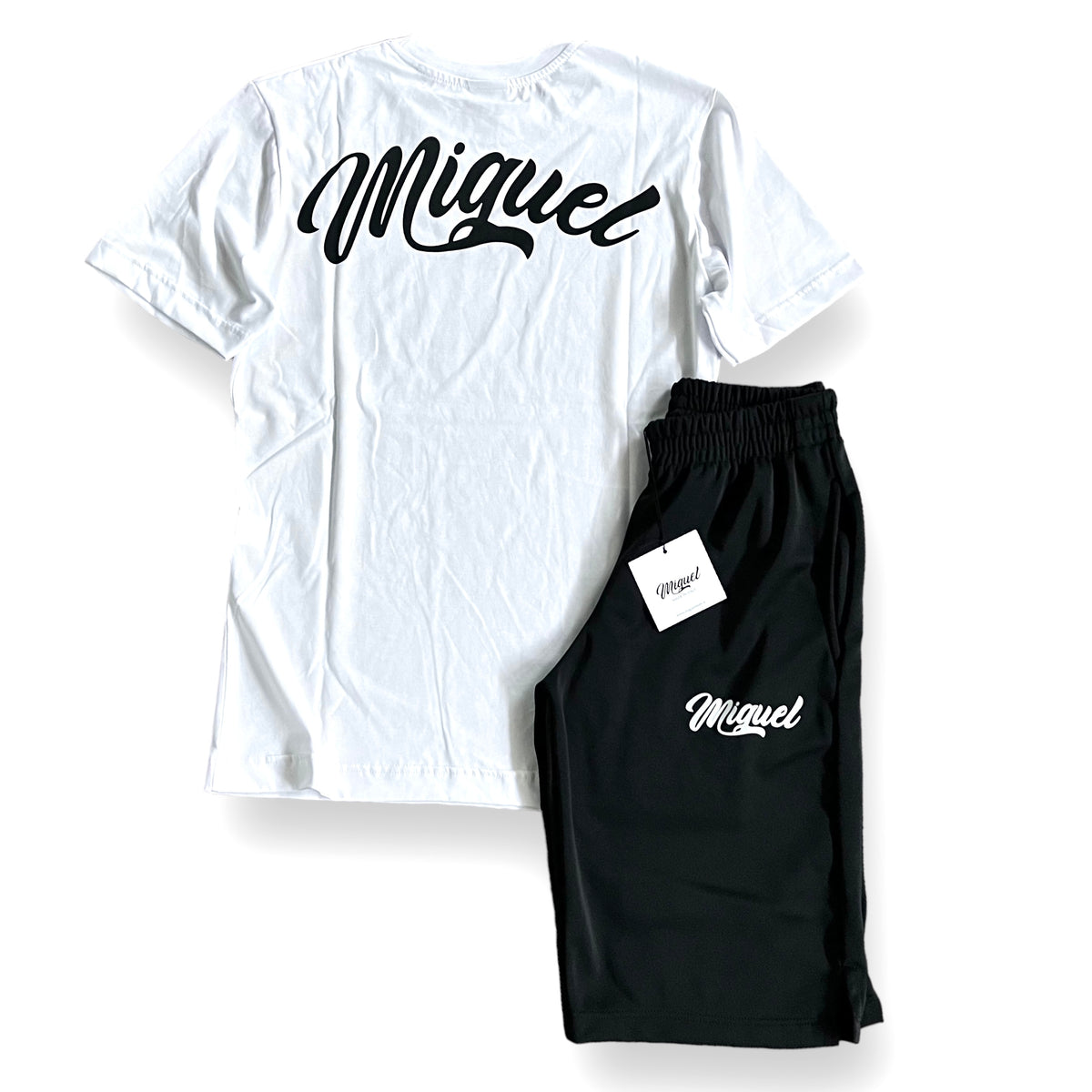Outfit Miguel Basic Bianco/Nero