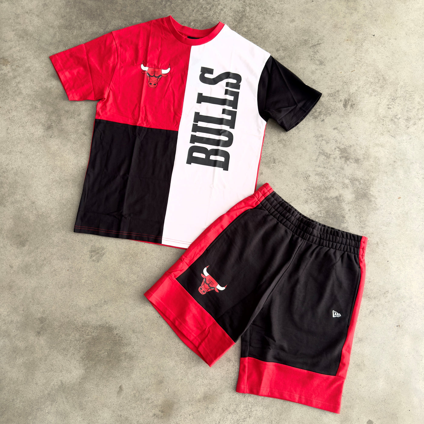 Outfit New Era Chicago Bulls Rosso