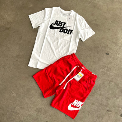 Outfit Nike Sportswear Bianco/Rosso