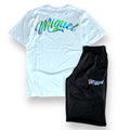 Outfit Miguel Ologramma Bianco/Nero