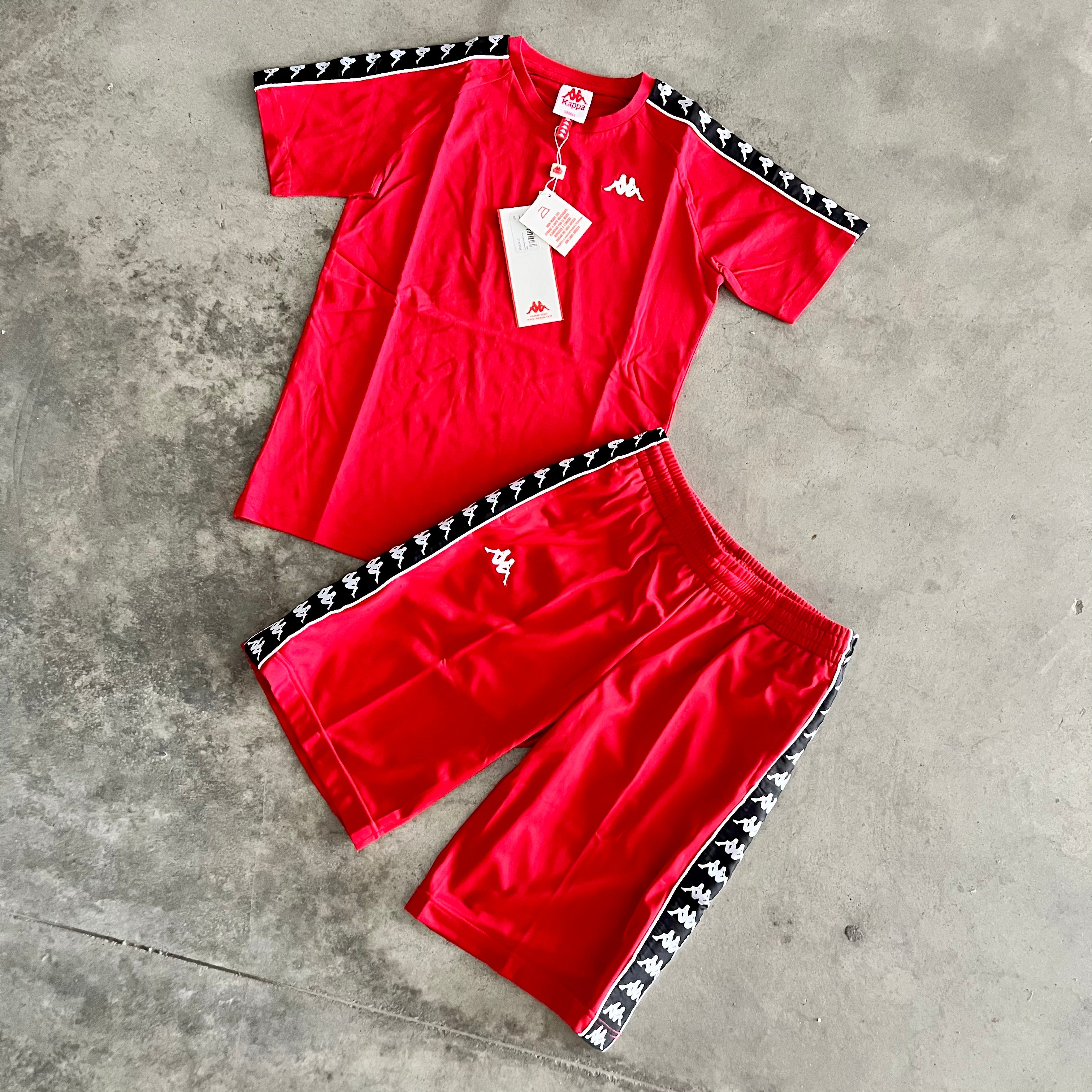 Outfit Kappa Coen Rosso