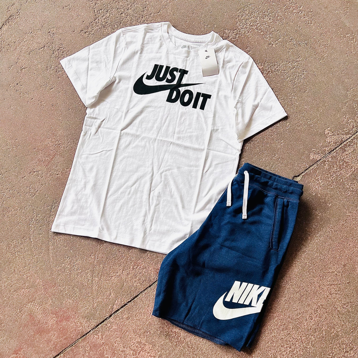 Outfit Nike Sportswear Bianco/Blu