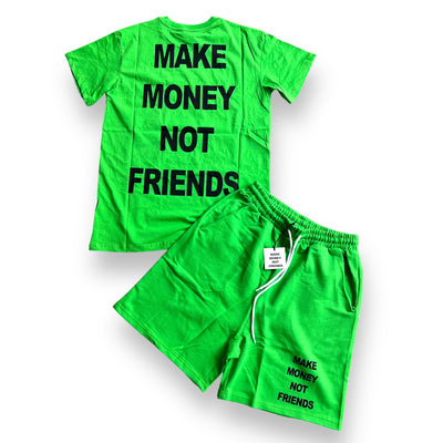 Outfit Make Money Not Friends Verde