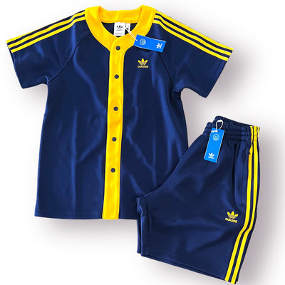 Outfit Adidas Classics Blu/Giallo