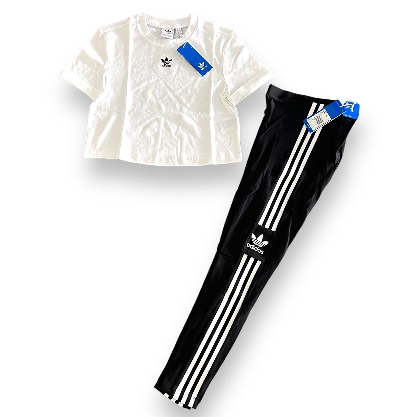 Outfit Adidas Donna Bianco/Nero