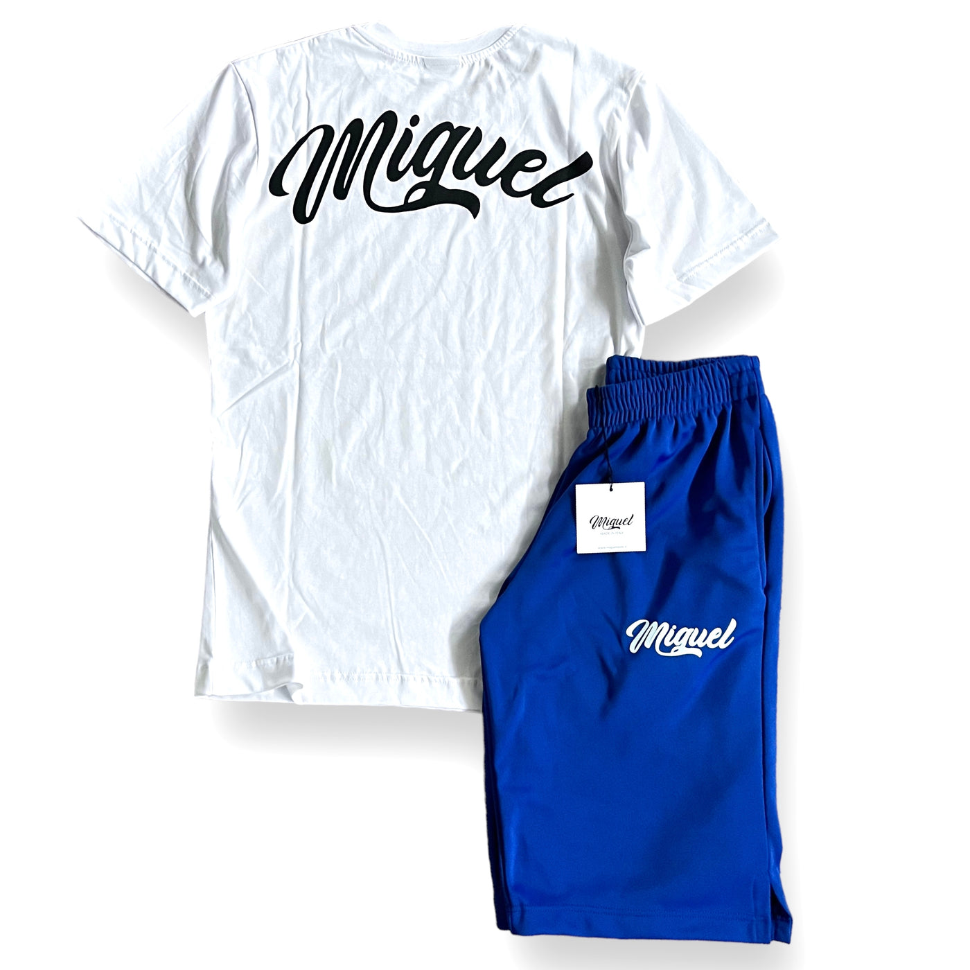 Outfit Miguel Basic Bianco/Royal