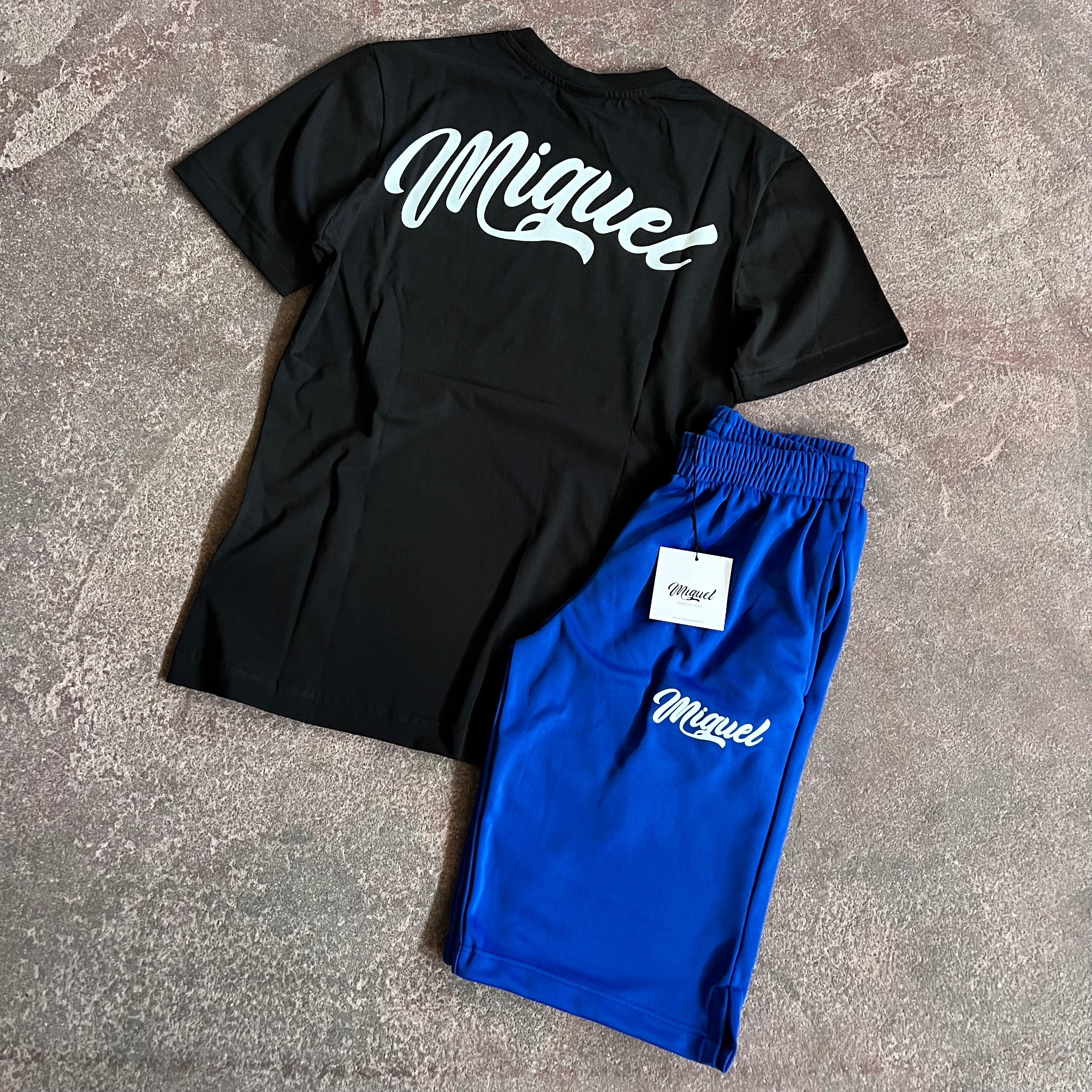 Outfit Miguel Basic Nero/Royal