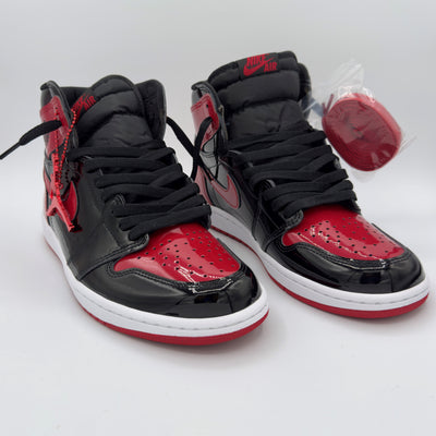 Air Jordan 1 High Patent Bred